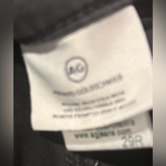 AG MID RISE SKINNY JEANS - BLACK - 👖VERY SOFT - Picture 10 of 13